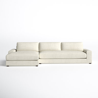 Loane 132" Wide Left Hand Facing Sofa & Chaise by Joss and Main