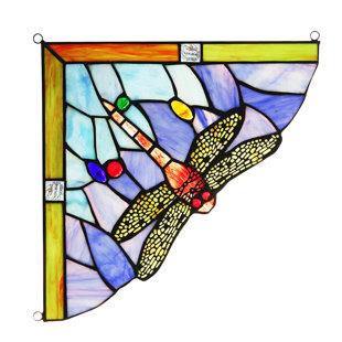 Wayfair Dragonfly Stained Glass Panels You Ll Love In 22