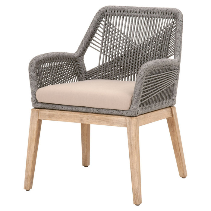 Joss and Main Roden Patio Dining Armchair with Cushion