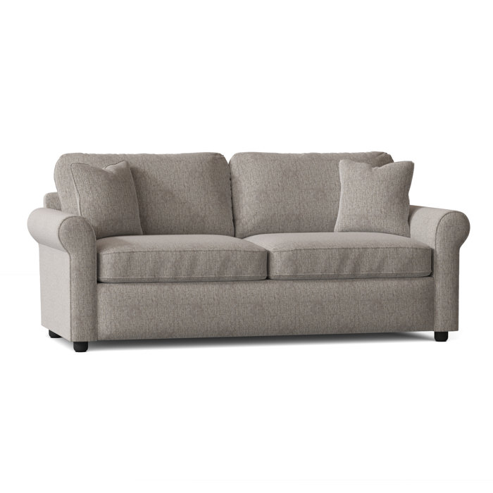 Lark Manor Antoinette 82" Rolled Arm Sofa Bed Slipcovered