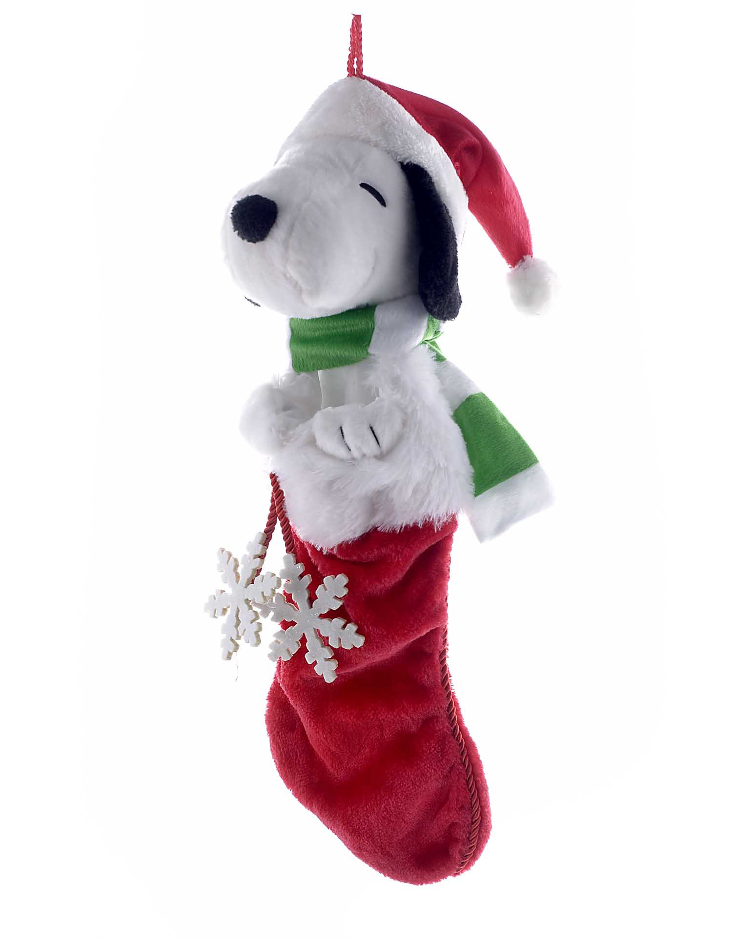 christmas snoopy plush