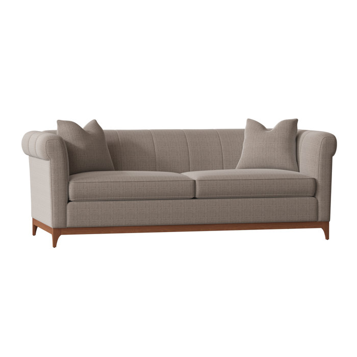 Wade Logan Steffens 89" Rolled Arm Sofa