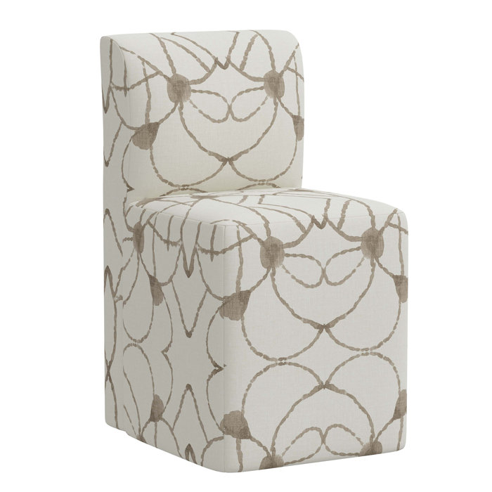 Joss and Main Milan Cotton Upholstered Parson Chair