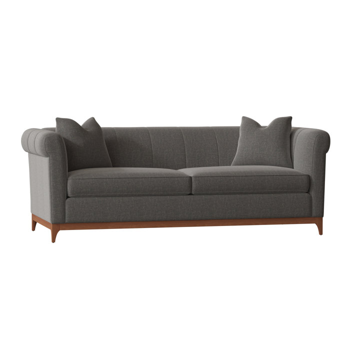 Wade Logan Steffens 89" Rolled Arm Sofa