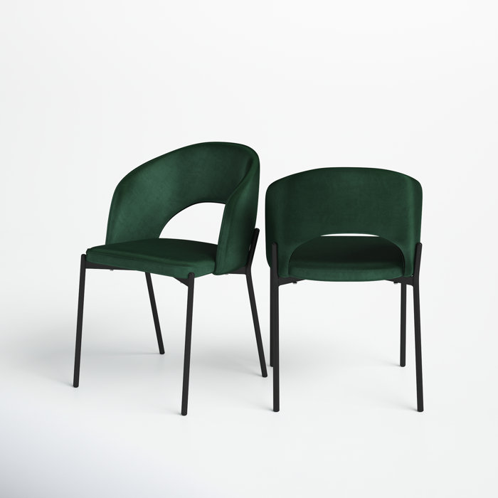Joss and Main Newbury Velvet Upholstered Side Chair