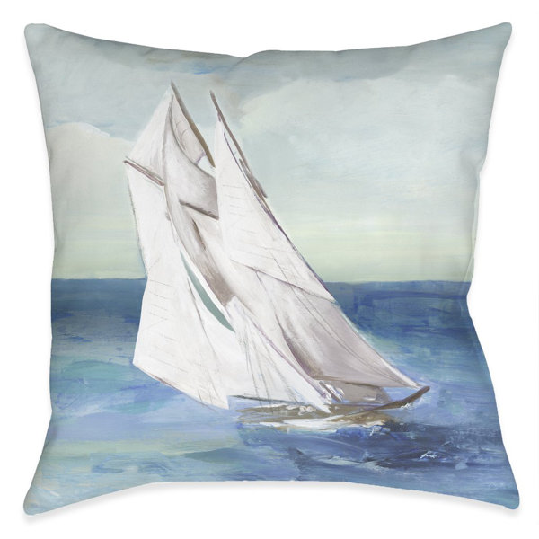sea blue throw pillows