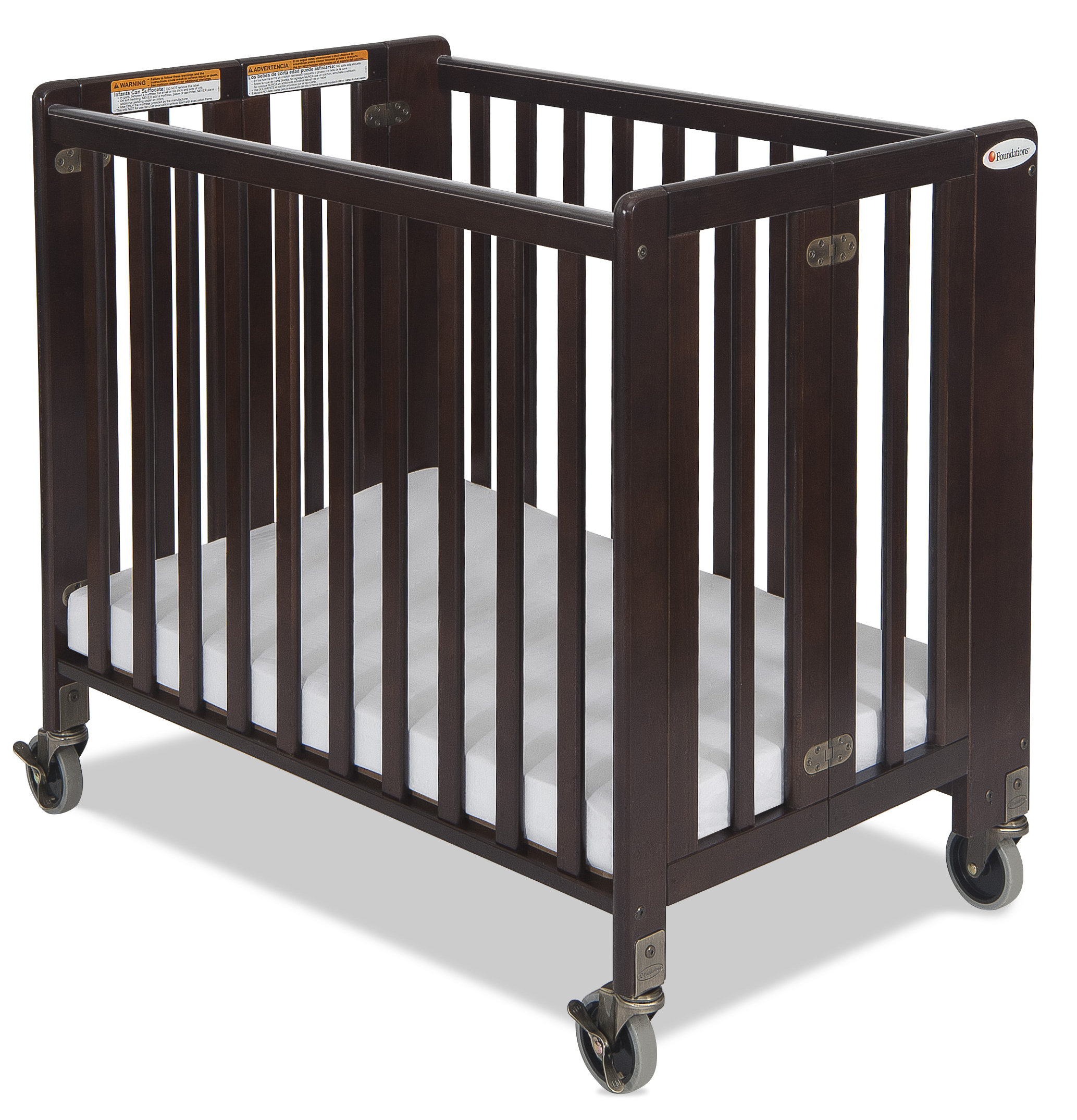 foundations portable crib