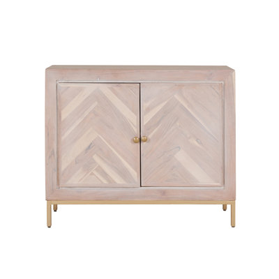 Solway Solid Wood 2 - Door Accent Cabinet by Joss and Main