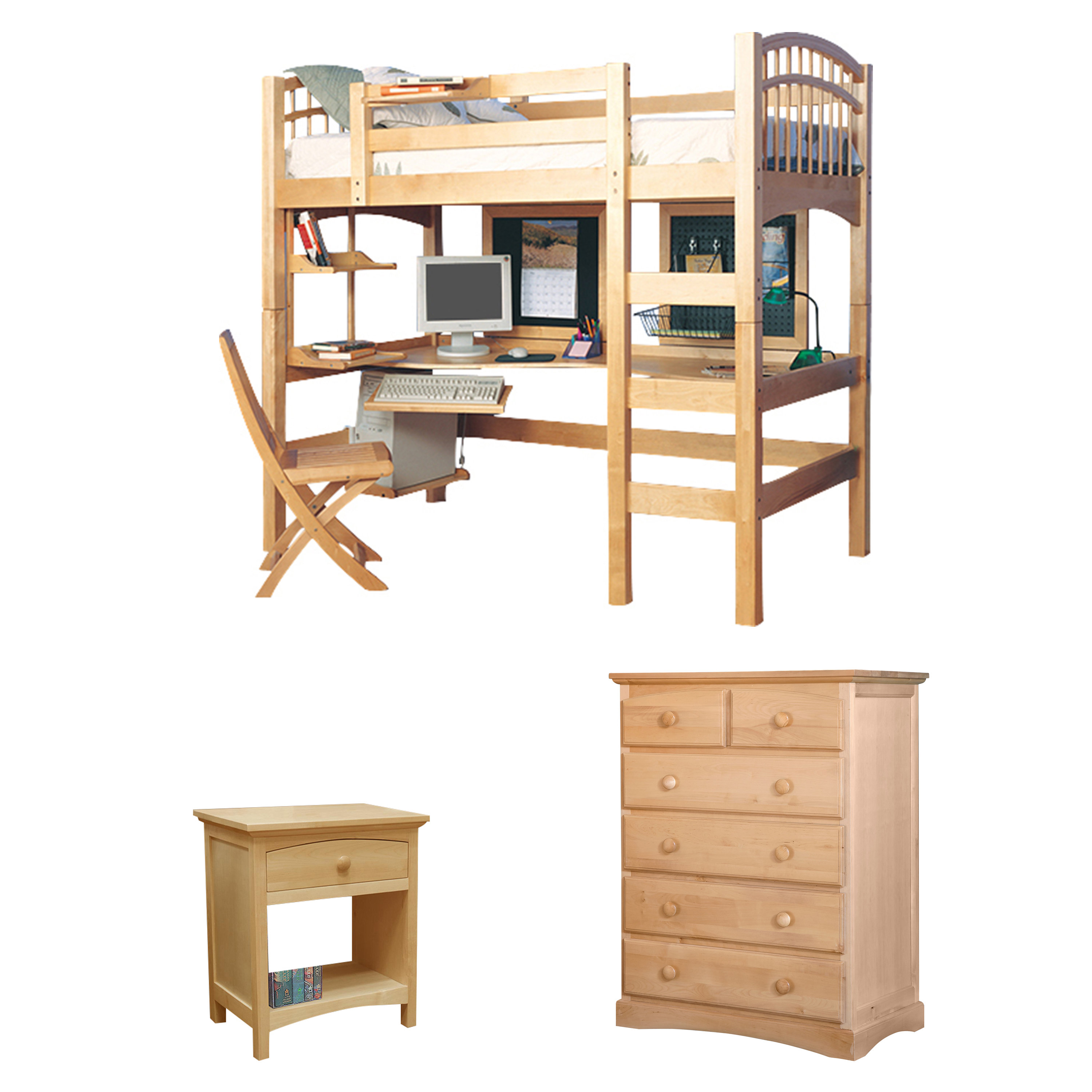 bunk bed bedroom set