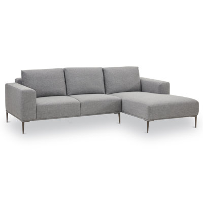 Sayer 98" Wide Sofa & Chaise by Joss and Main