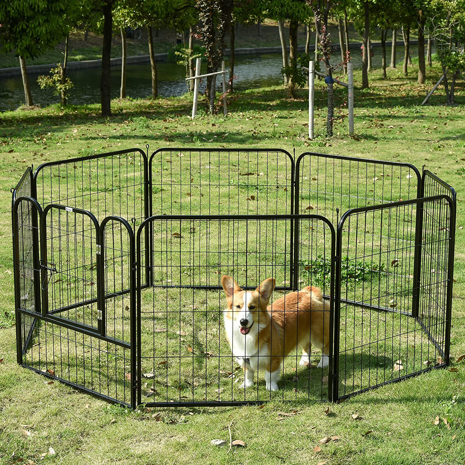 covered pet enclosure