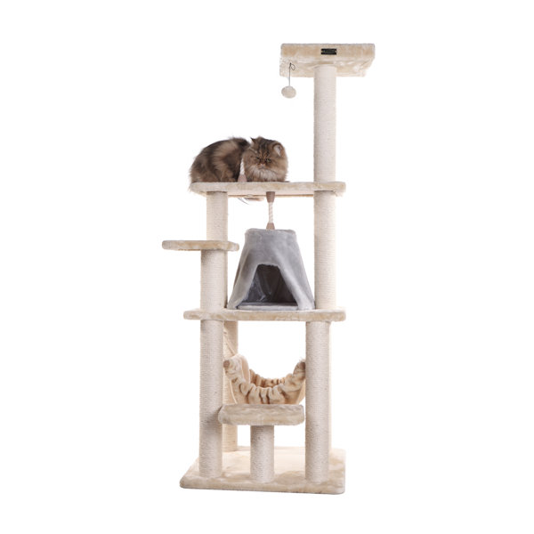 teepee cat tree wayfair