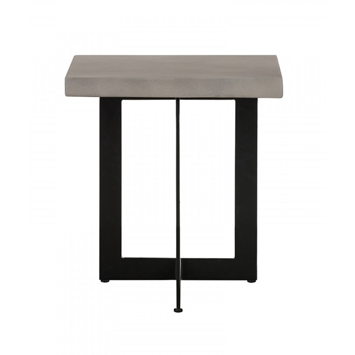 Trent Austin Design Kissena Concrete Frame End Table