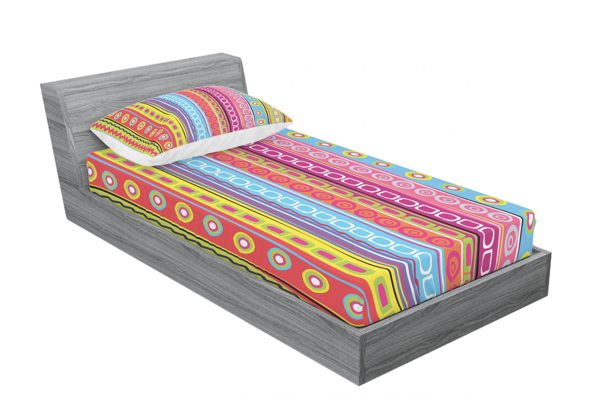rainbow sheet set full