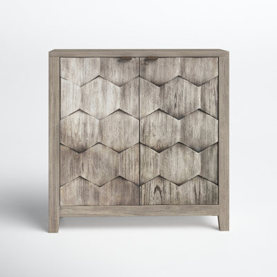 Santino Solid Wood 2 - Door Accent Cabinet by Joss and Main