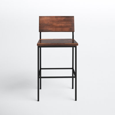 Clea Solid Wood Bar & Counter Stool by Joss and Main