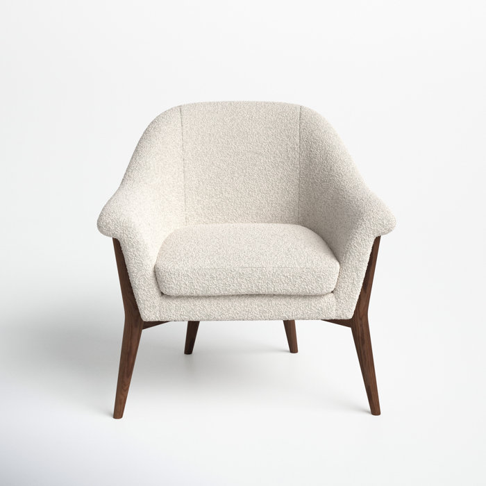 Joss and Main Lenny 33.9" Wide Polyester Armchair