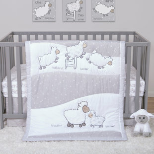 zoo crib bedding set