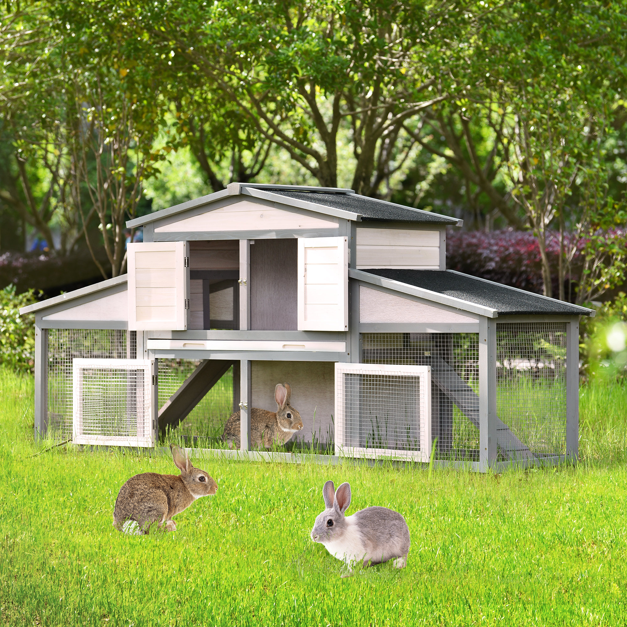 rabbit hutch shelter
