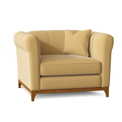 Steffens 43" Wide Armchair by Wade Logan