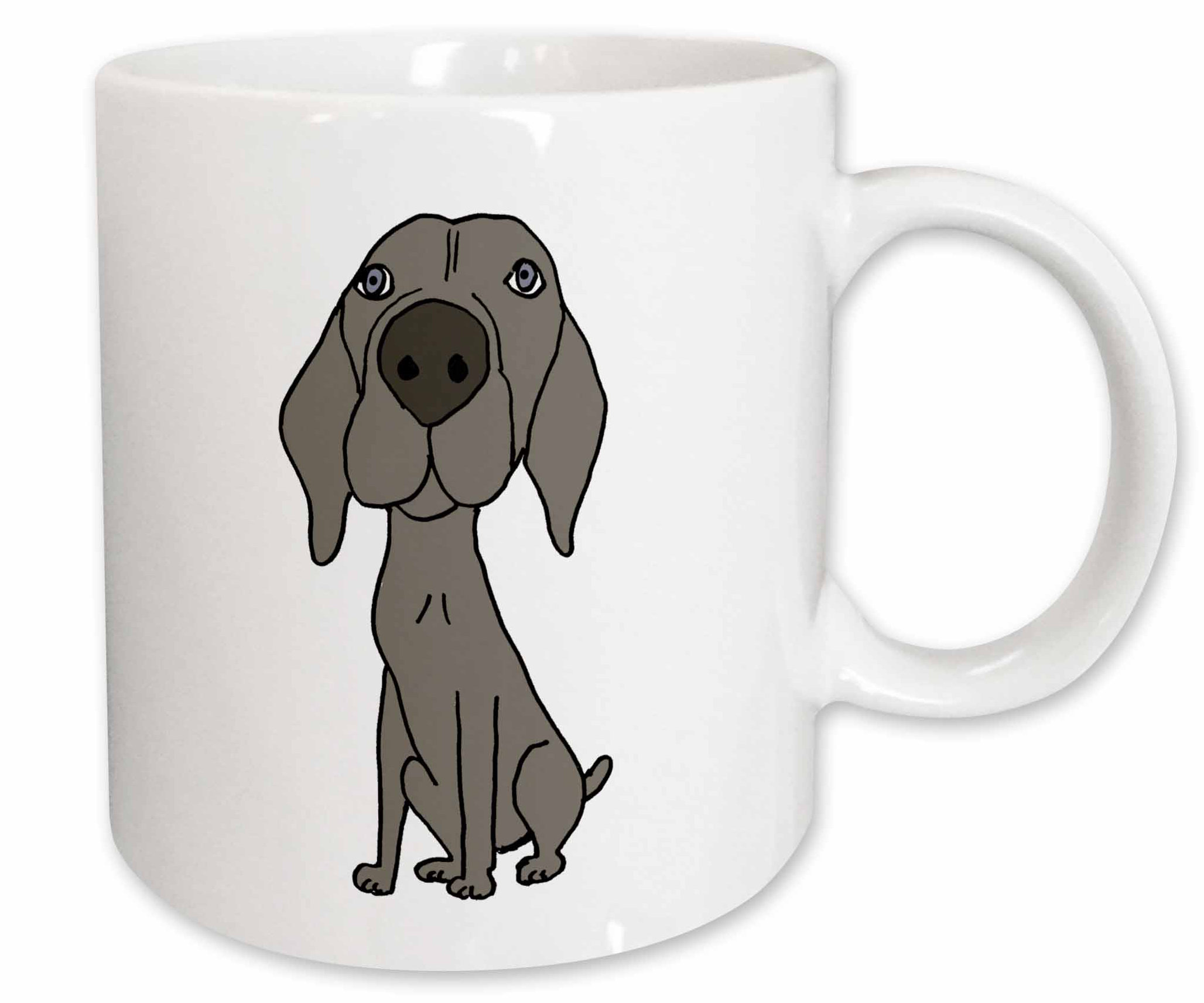 weimaraner coffee mugs