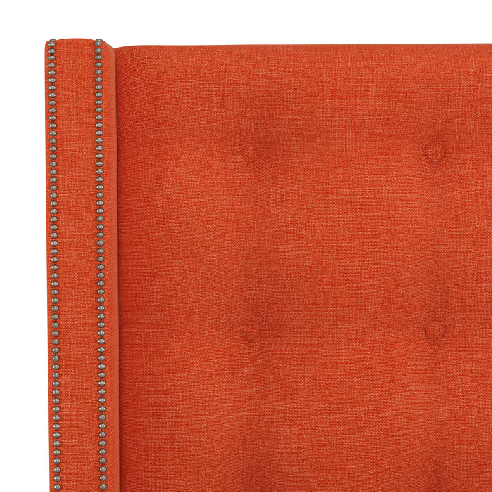 Joss and Main Harrell Tufted Upholstered Low Profile Platform Bed