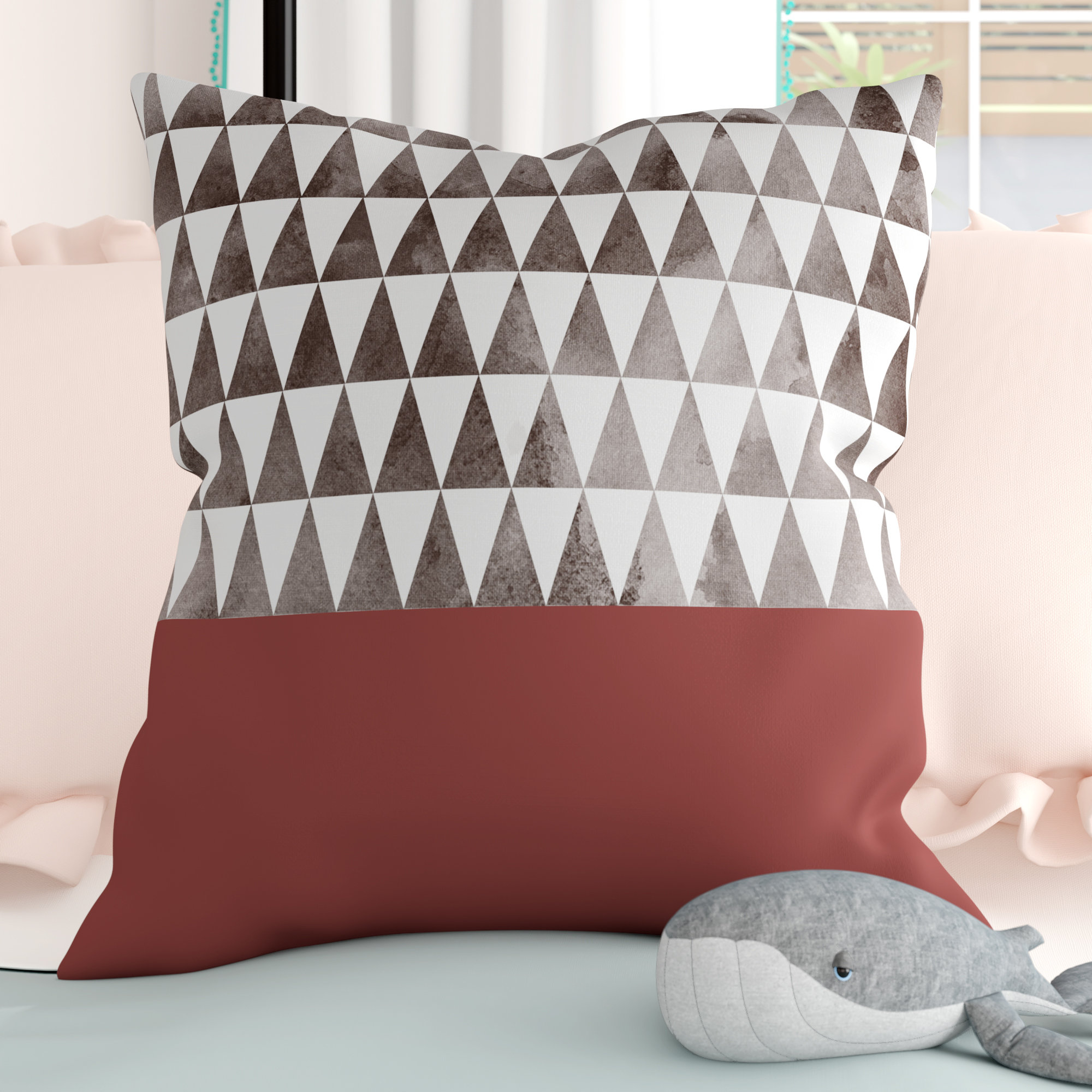 earthy throw pillows