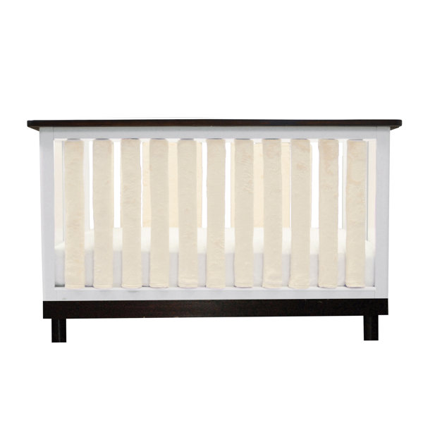 pleated cot bumper
