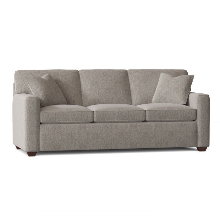 Ebern Designs Lesley 87" Square Arm Sofa Bed with Reversible Cushions