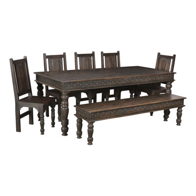 Pacjo Teak Solid Wood Dining Table