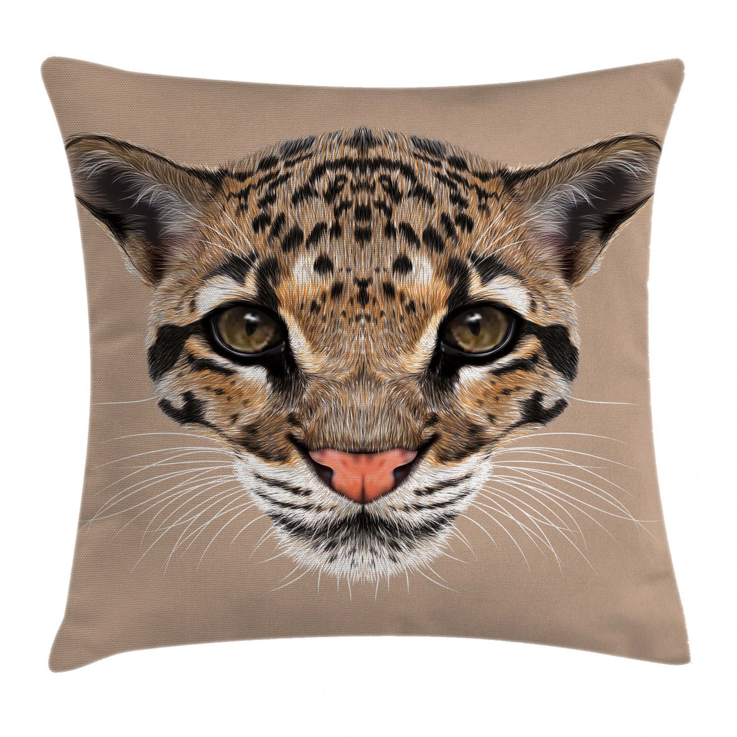 outdoor leopard pillow