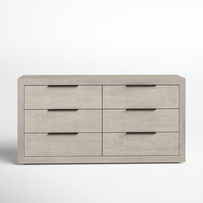 Aria 6 Drawer 70" W Double Dresser by Joss and Main