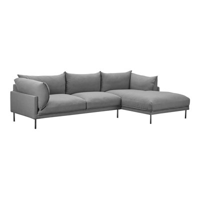 112" Wide Sofa & Chaise by Joss and Main