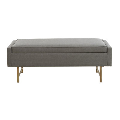 Babsy Upholstered Flip Top Storage Bench by Joss and Main