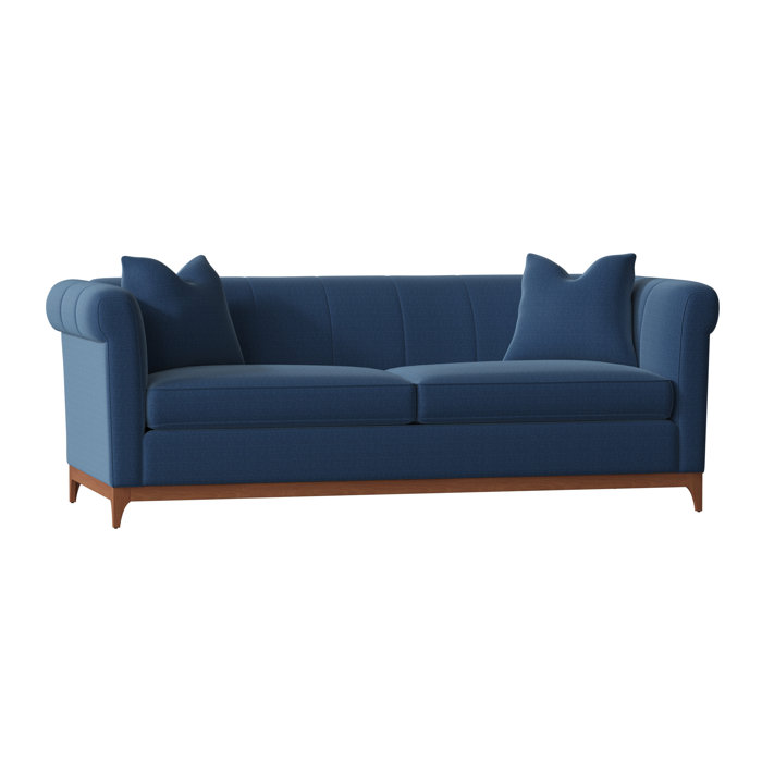 Wade Logan Steffens 89" Rolled Arm Sofa