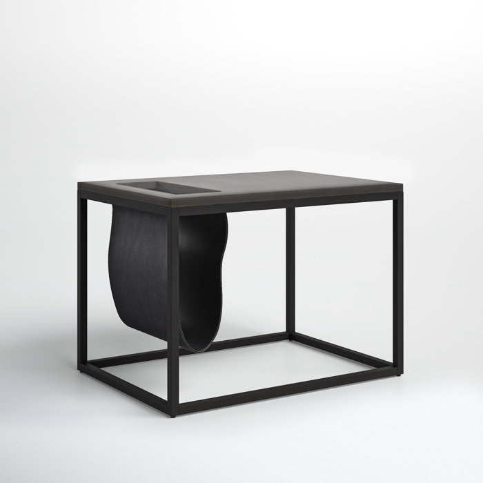 Joss and Main Baldwin Frame End Table with Storage