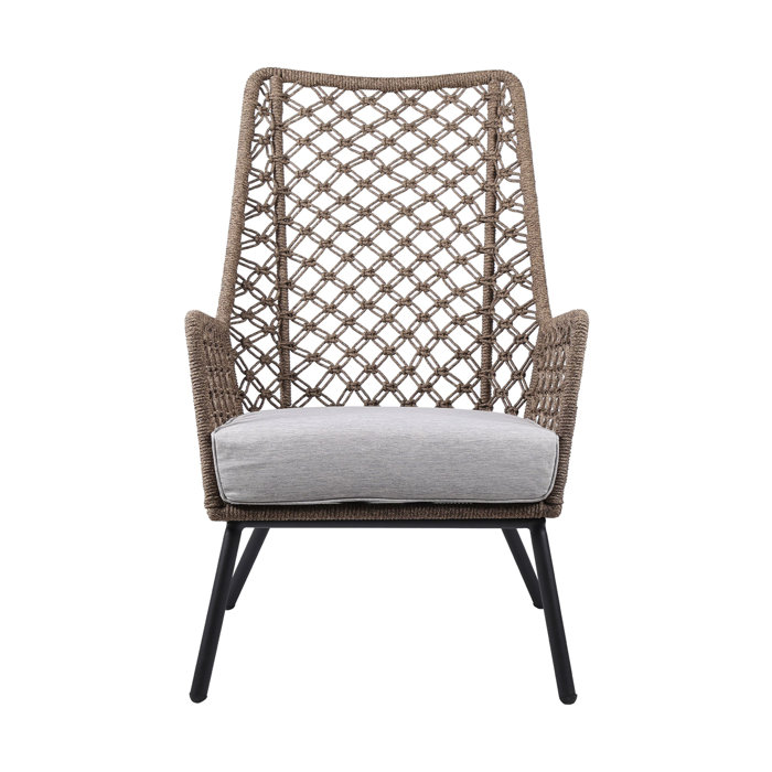 Joss and Main Kristin Patio Chair with Cushions