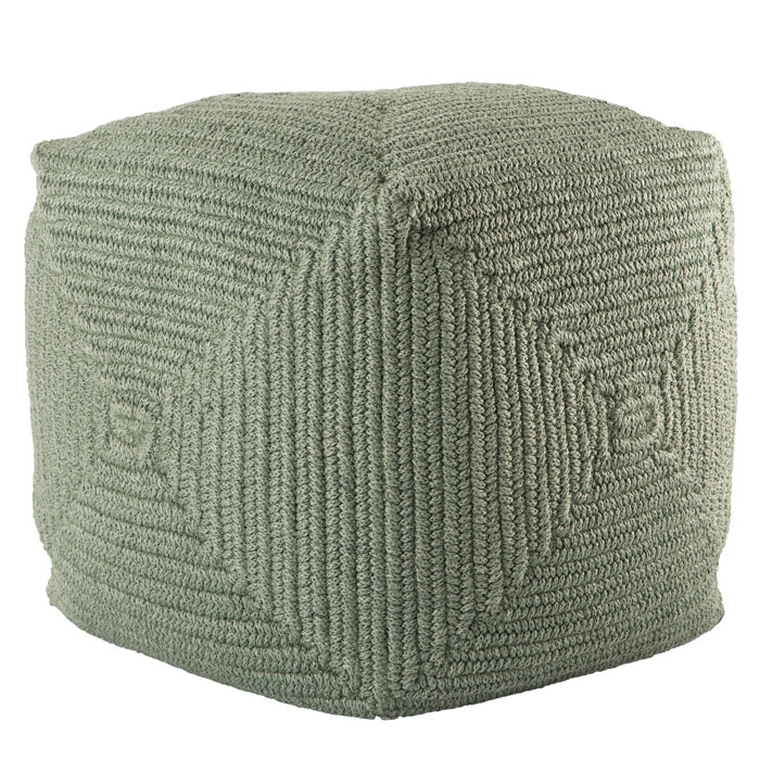 Joss and Main Floris Outdoor Ottoman with Cushion