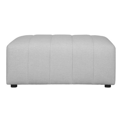 Nolette 41" Wide Tufted Rectangle Standard Ottoman by Joss and Main