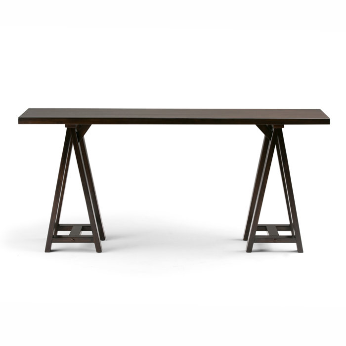 Joss and Main Mattias Solid Wood Console Table