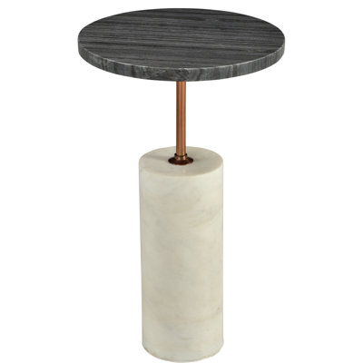 Alora Pedestal End Table by Joss and Main