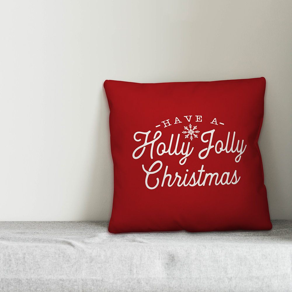 christmas red pillows