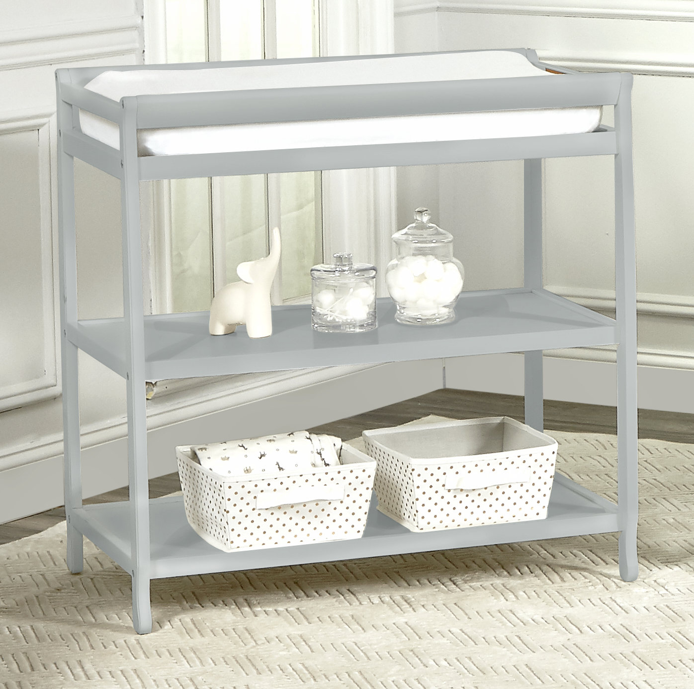 open changing table