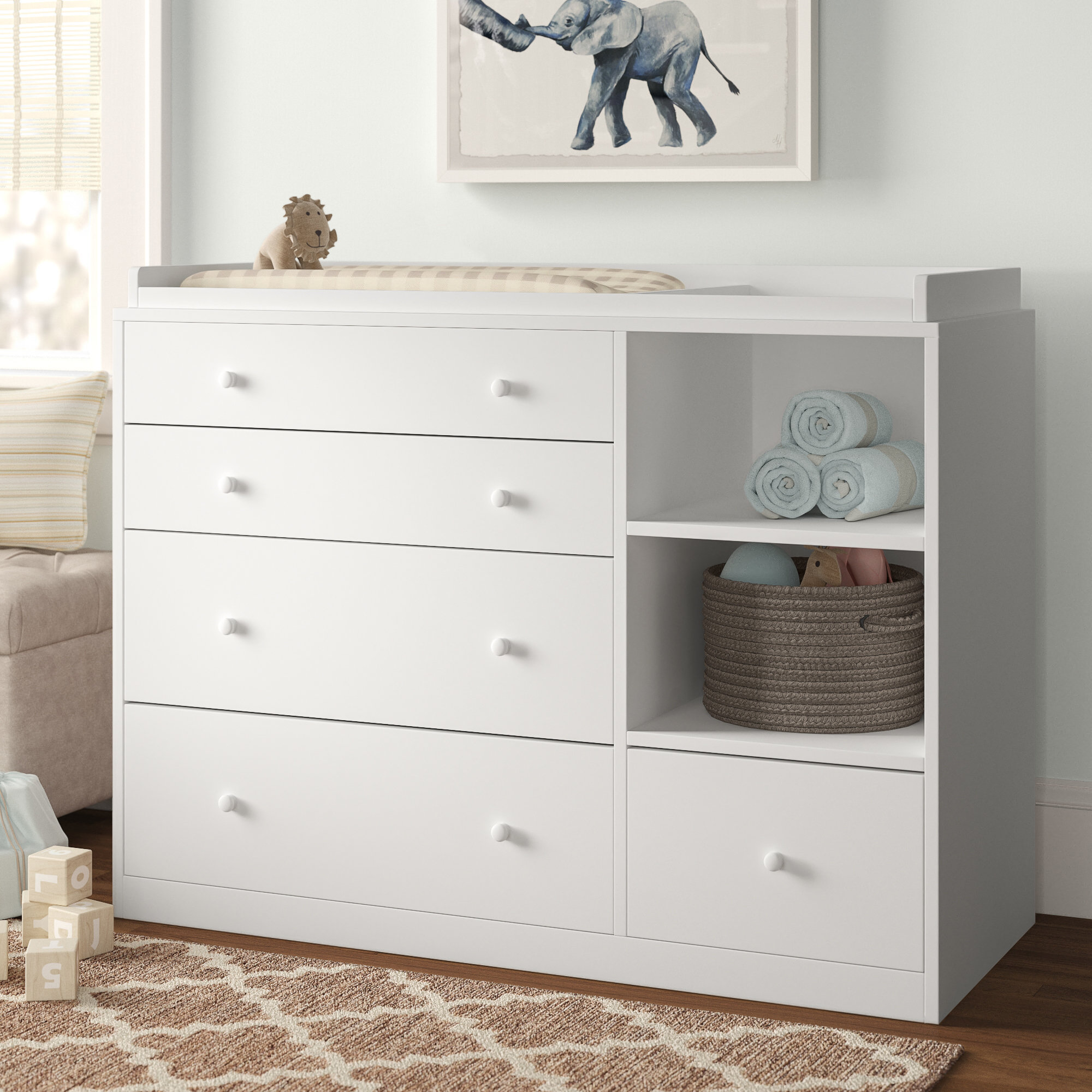 elephant changing table