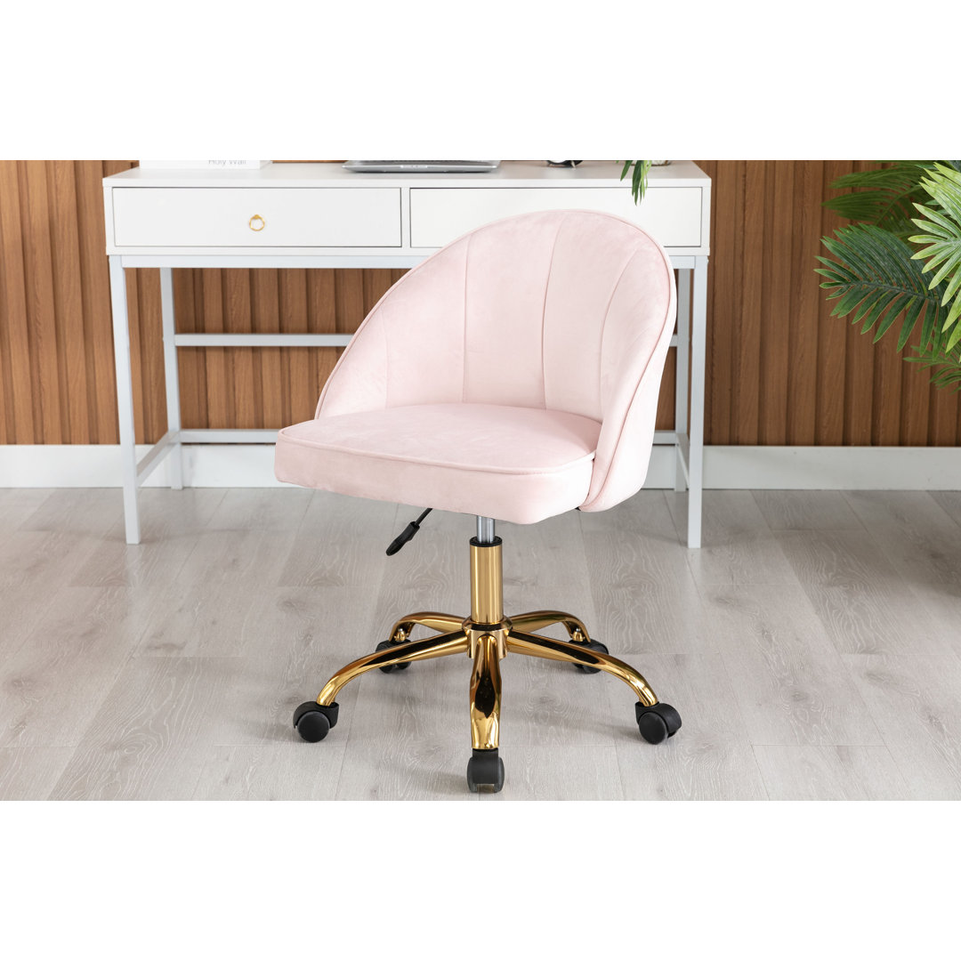Nettles Desk Chair pink