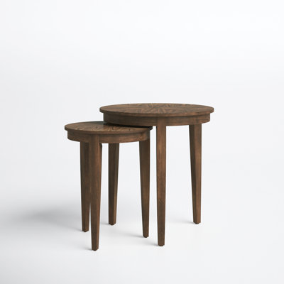 Orofino Solid Wood Nesting Tables by Lark Manor