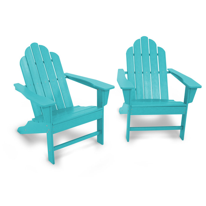 POLYWOOD Long Island Plastic/Resin Adirondack Chair