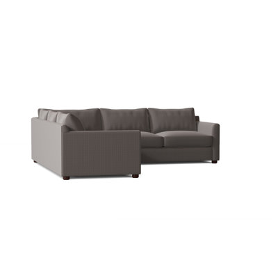 Cecelia 95" Wide Corner Sectional by Wayfair Custom Upholstery