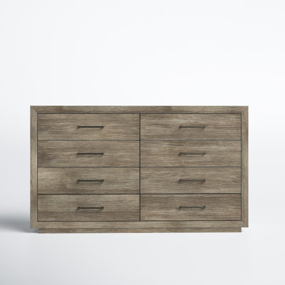 8 Drawer 72" W Double Dresser by Joss and Main