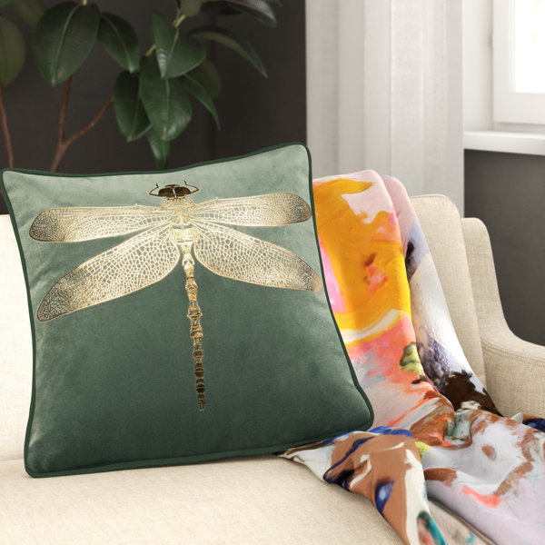 dragonfly cushion